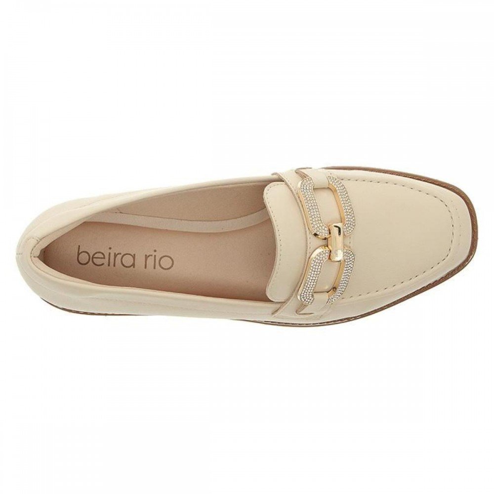 Mocassim Beira Rio 4264.211 Feminino Bege 2