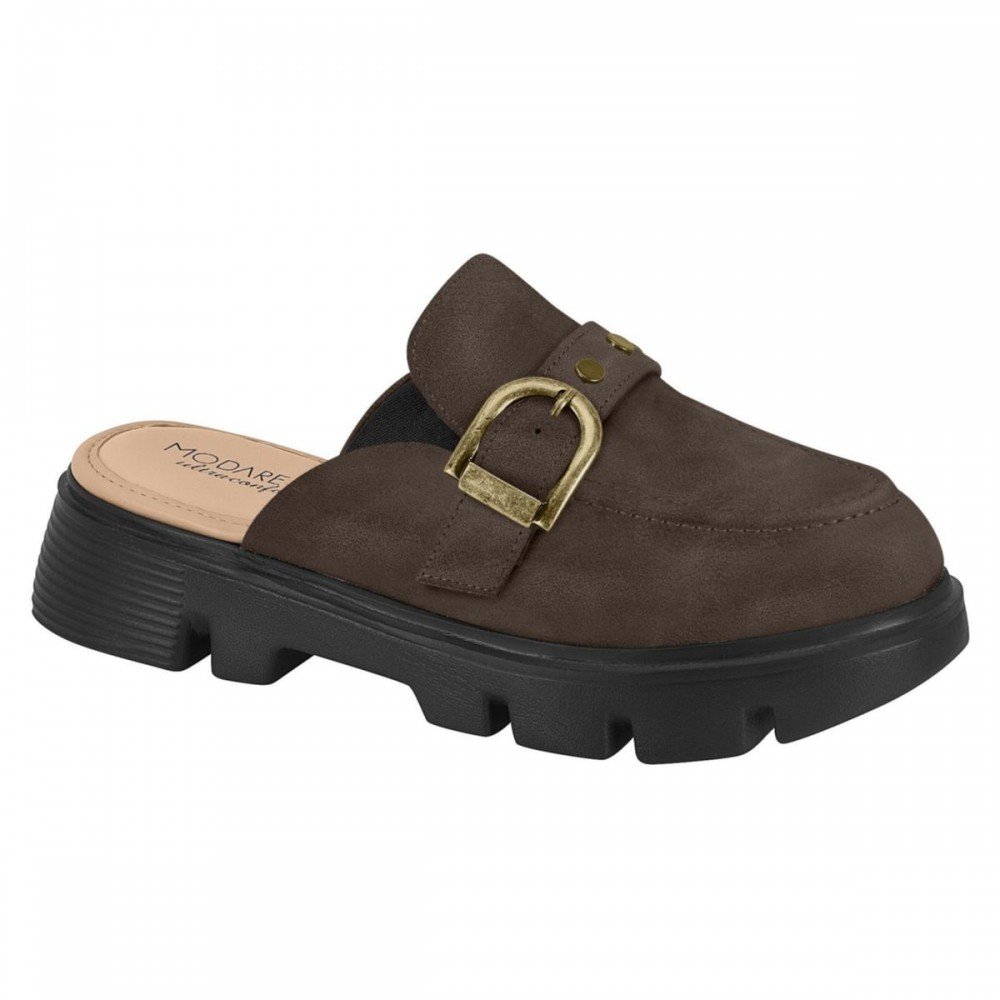 Mule Modare Ultraconforto 7409.101 Clog Tratorado Feminino