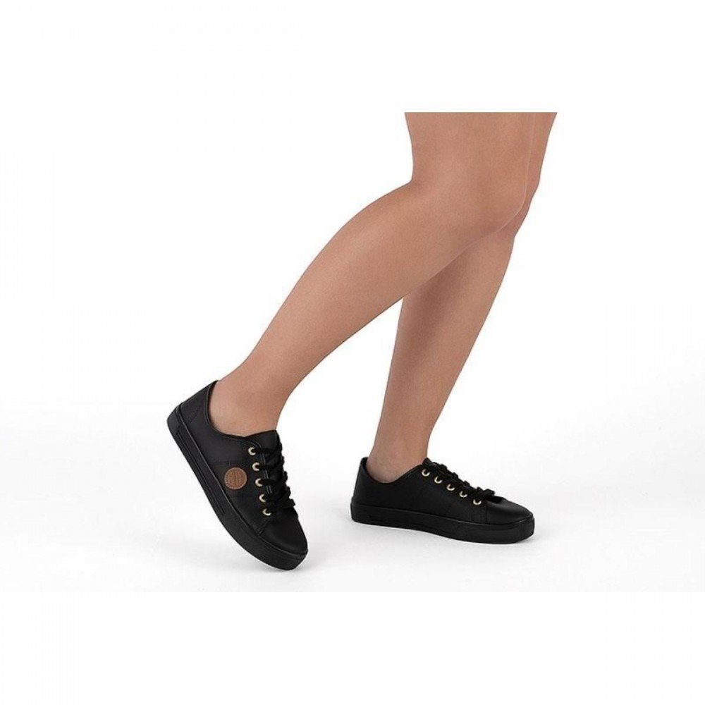 Tenis Moleca 5667.802 Preto Feminino Preto 2