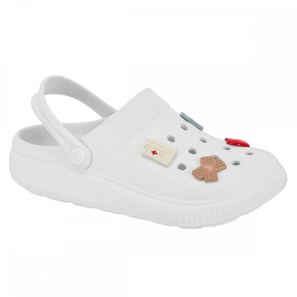 Sandalia Moleca 5832.104 Babucha Saúde Hospital Feminino