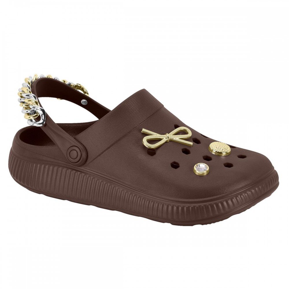 Sandalia Moleca 5832.105 Babucha Clog Feminino