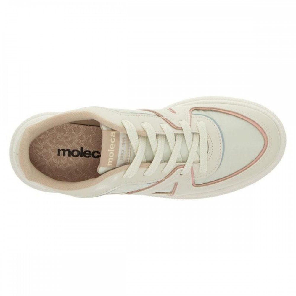 Tenis Moleca 5816.108.30890 Off White Feminino Off White 3