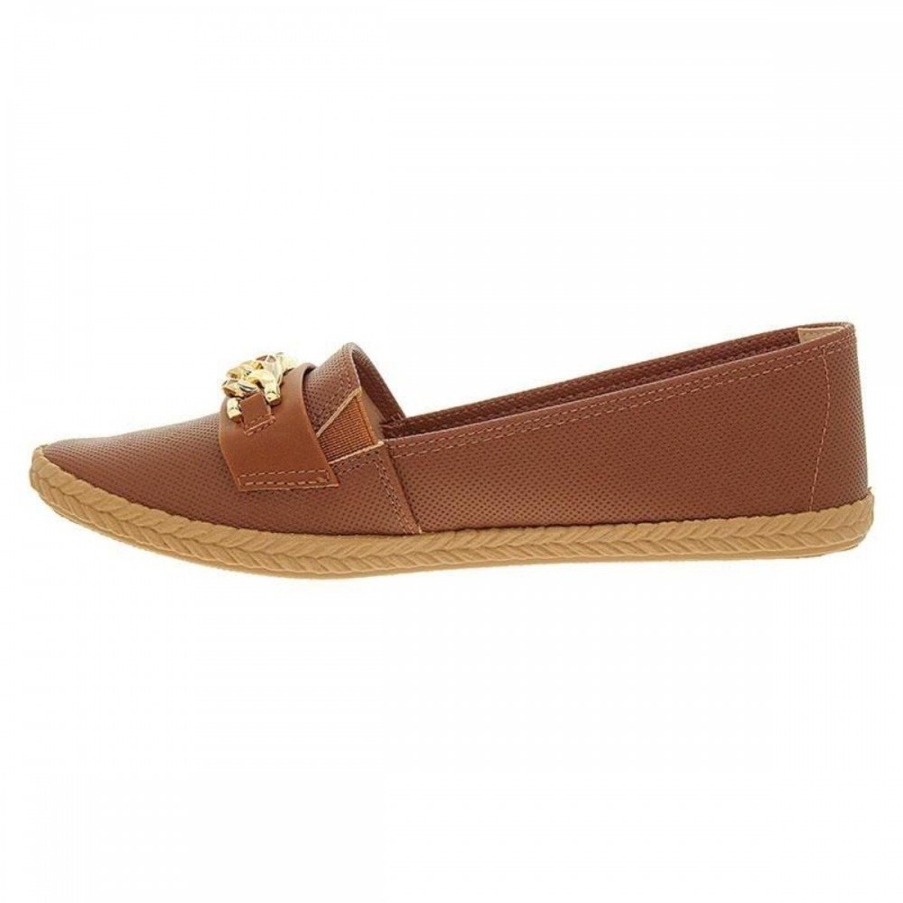 Sapatilha Moleca 5287.1011 Feminino Marrom 2