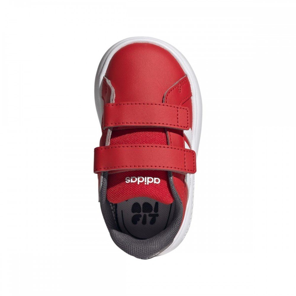 Tenis Adidas Grand Court 3.0 Bubble KI3236 Vermelho Vermelho 5