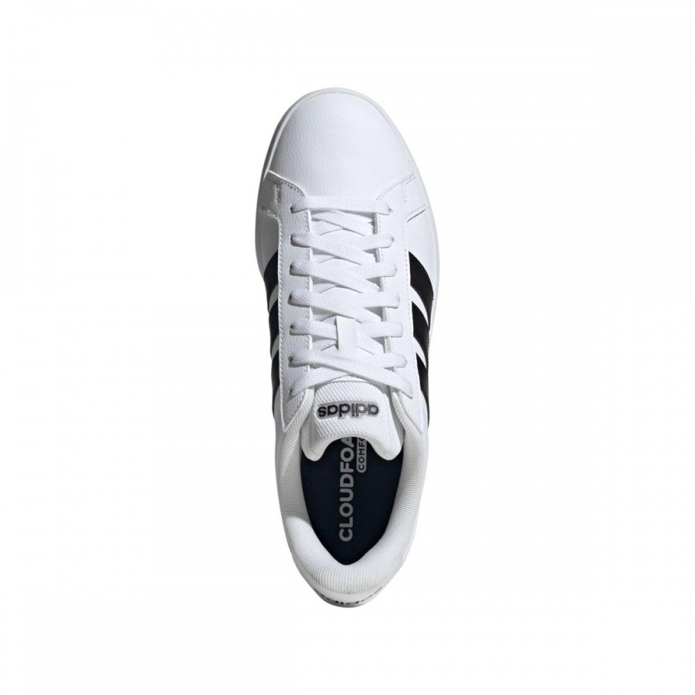 Tenis Adidas Grand Court Base 3.0 KJ7809 Branco Masculino Branco 5