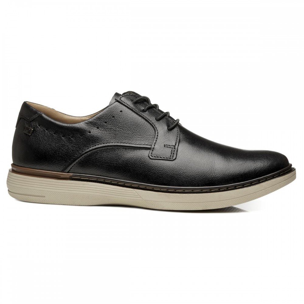Sapato Pegada 127603-01 Preto Masculino