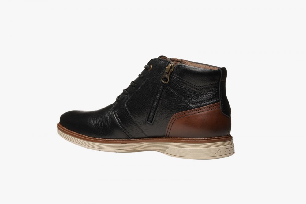 Bota Pegada 126753-04 Abotinado Masculino Preto 2