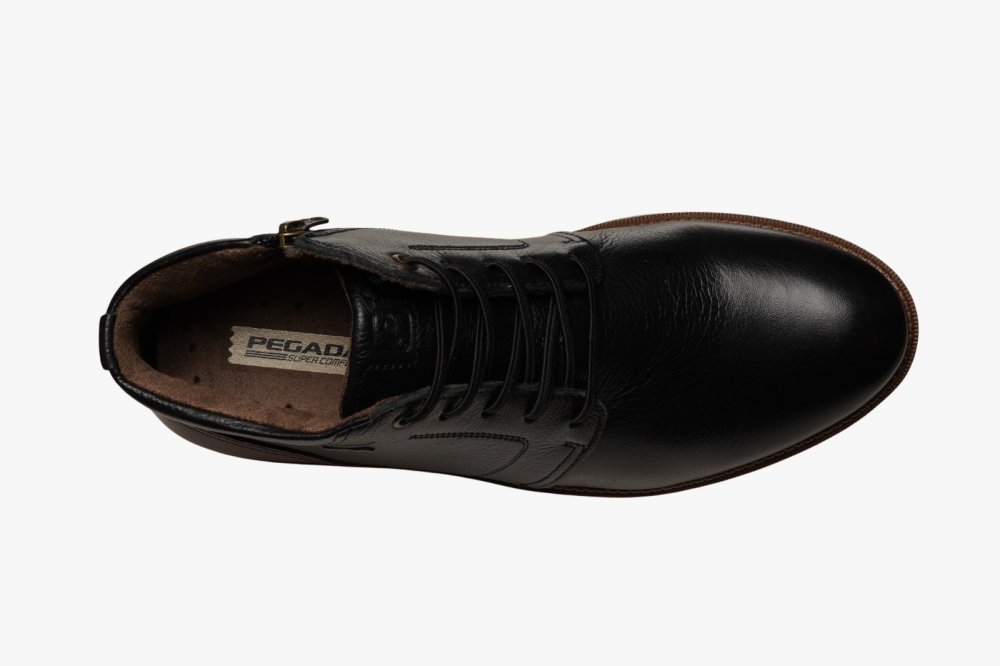 Bota Pegada 126753-04 Abotinado Masculino Preto 3