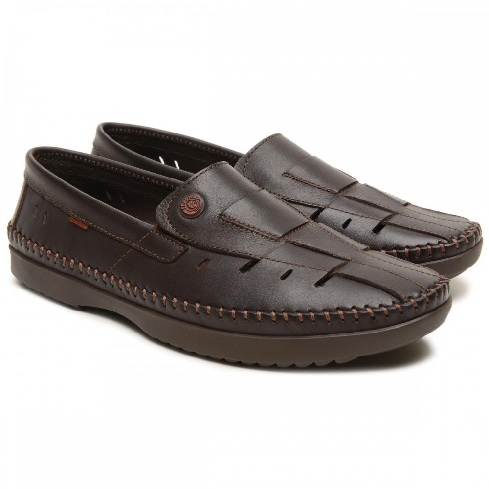 Sapato Freeway Loganx 2 Café Masculino Café 1