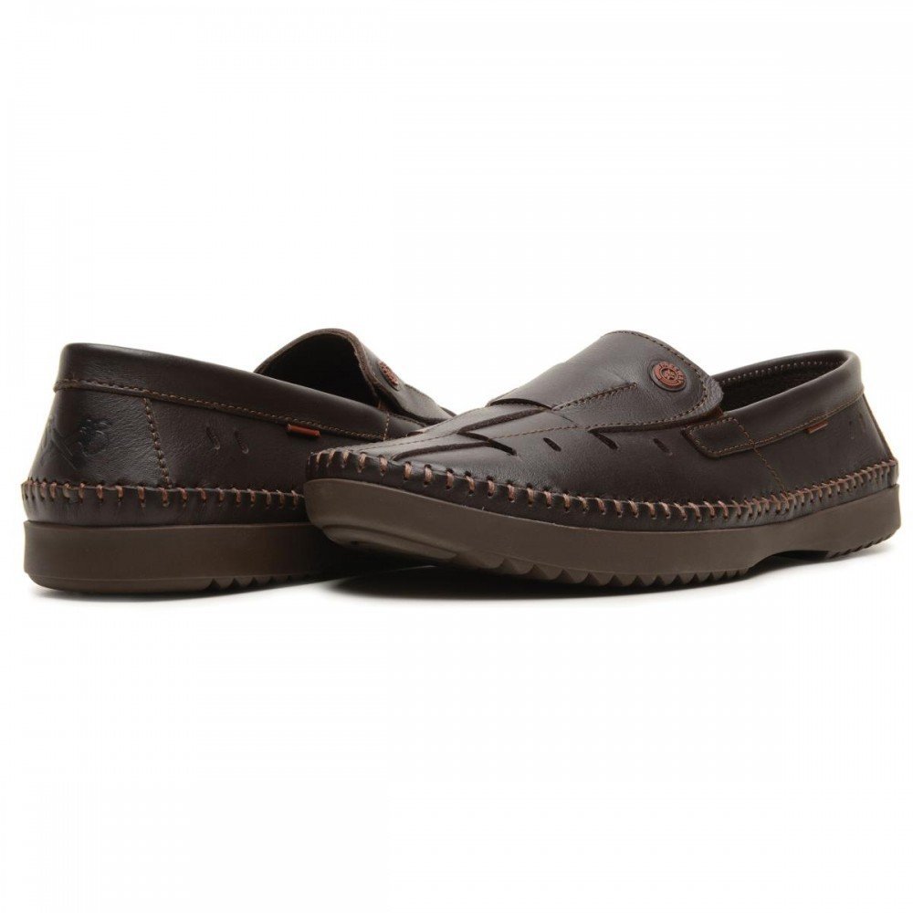 Sapato Freeway Loganx 2 Café Masculino Café 4