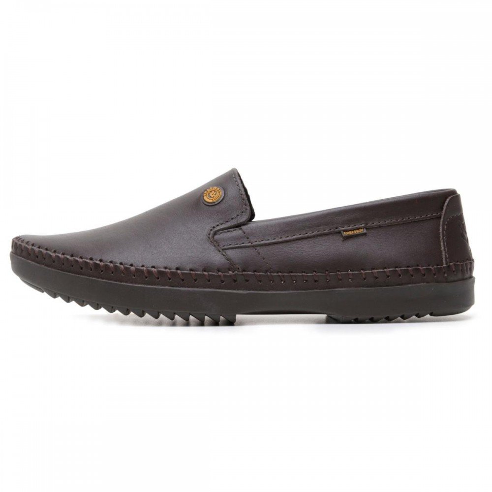 Sapato Freeway Loganx 1 Café Masculino Café 2