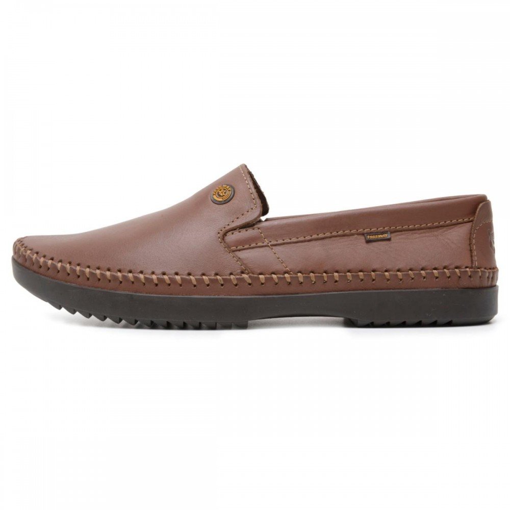 Sapato Freeway Loganx 1 Café Masculino Marrom 2
