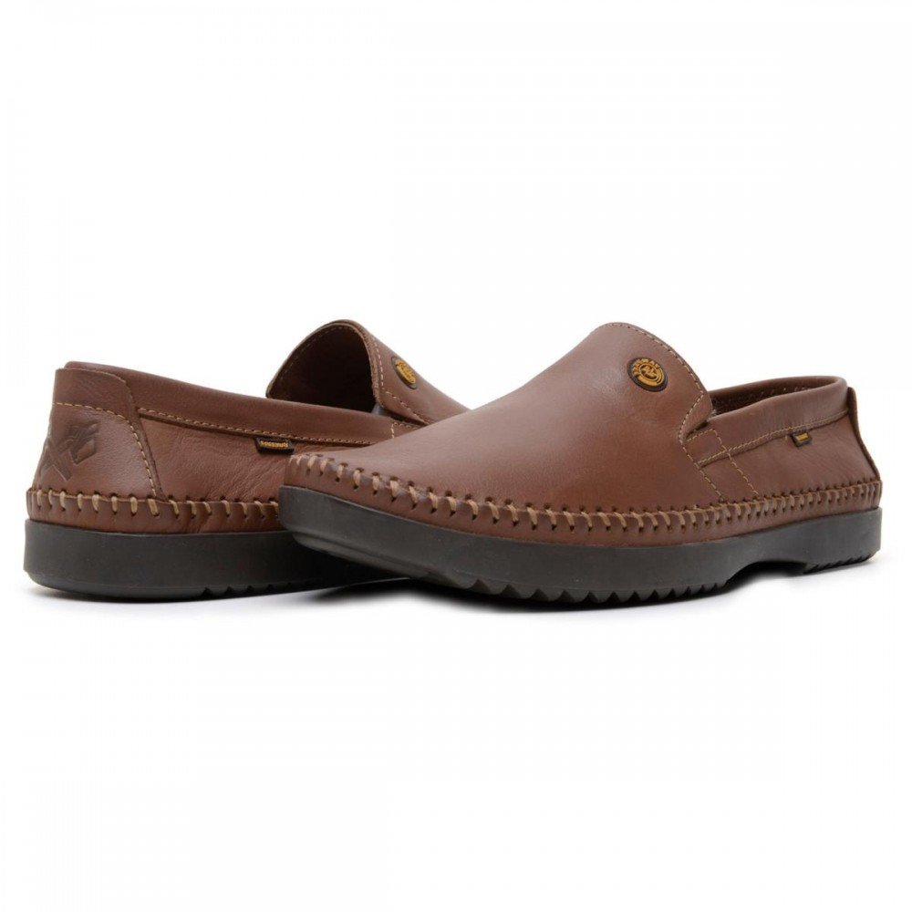 Sapato Freeway Loganx 1 Café Masculino Marrom 4