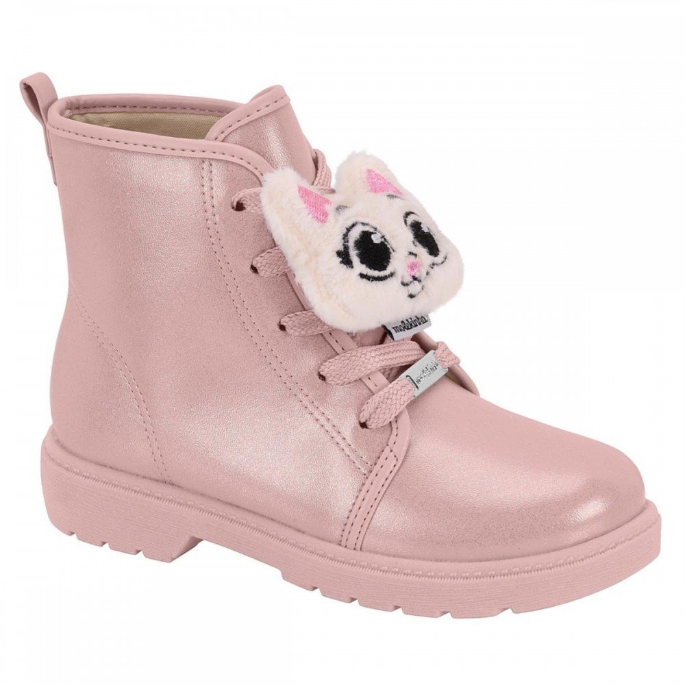 Bota Molekinha 2164.143 Coturno Tratorado Infantil