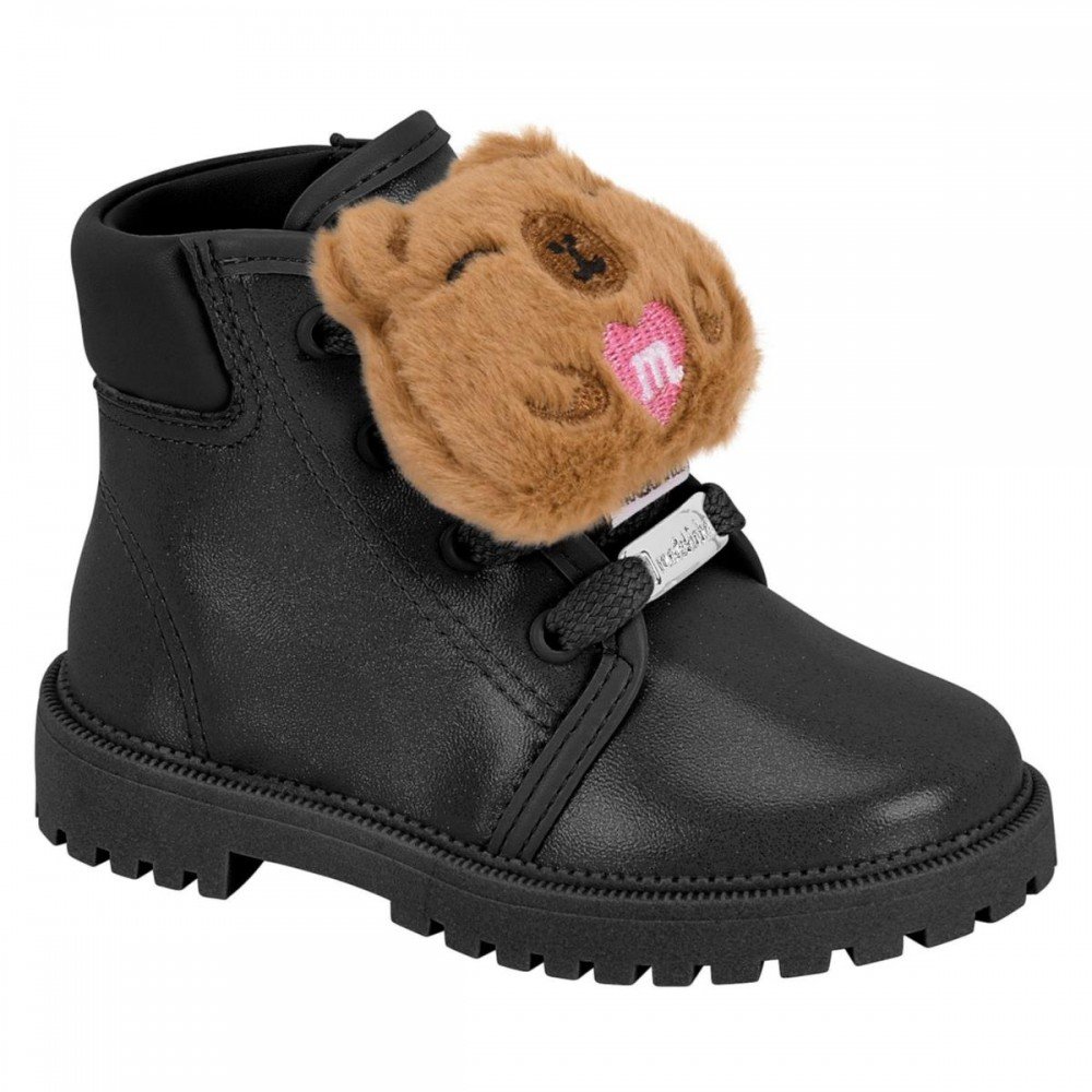 Bota Molekinha 2126.535 Coturno Menina Infantil