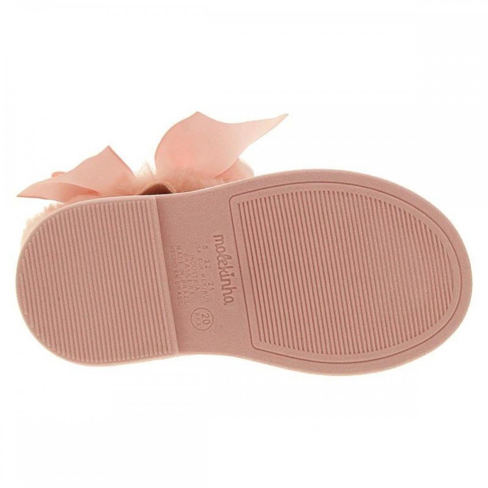 Bota Molekinha 2184.106 Menina Infantil Rosa 2