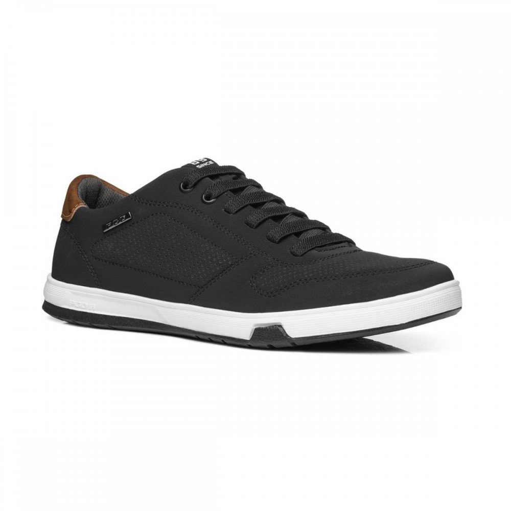 Sapatenis Pegada 170428-07 Preto Marinho Preto 3
