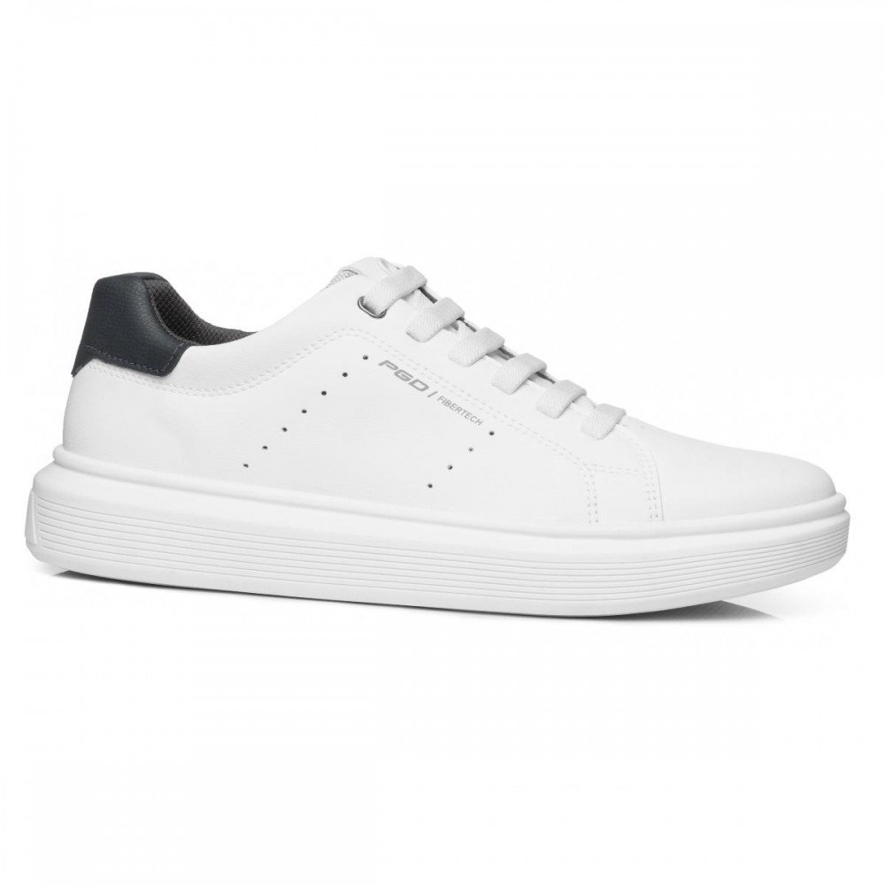 Sapatenis Pegada 172109-01 Branco Masculino
