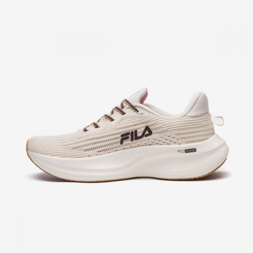 Tenis Fila Racer Speedzone 7632 Feminino Bege 2