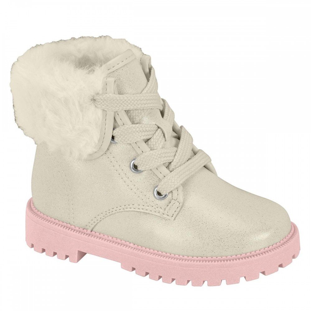 Bota Molekinha 2126.524.31220 Coturno Menina Infantil