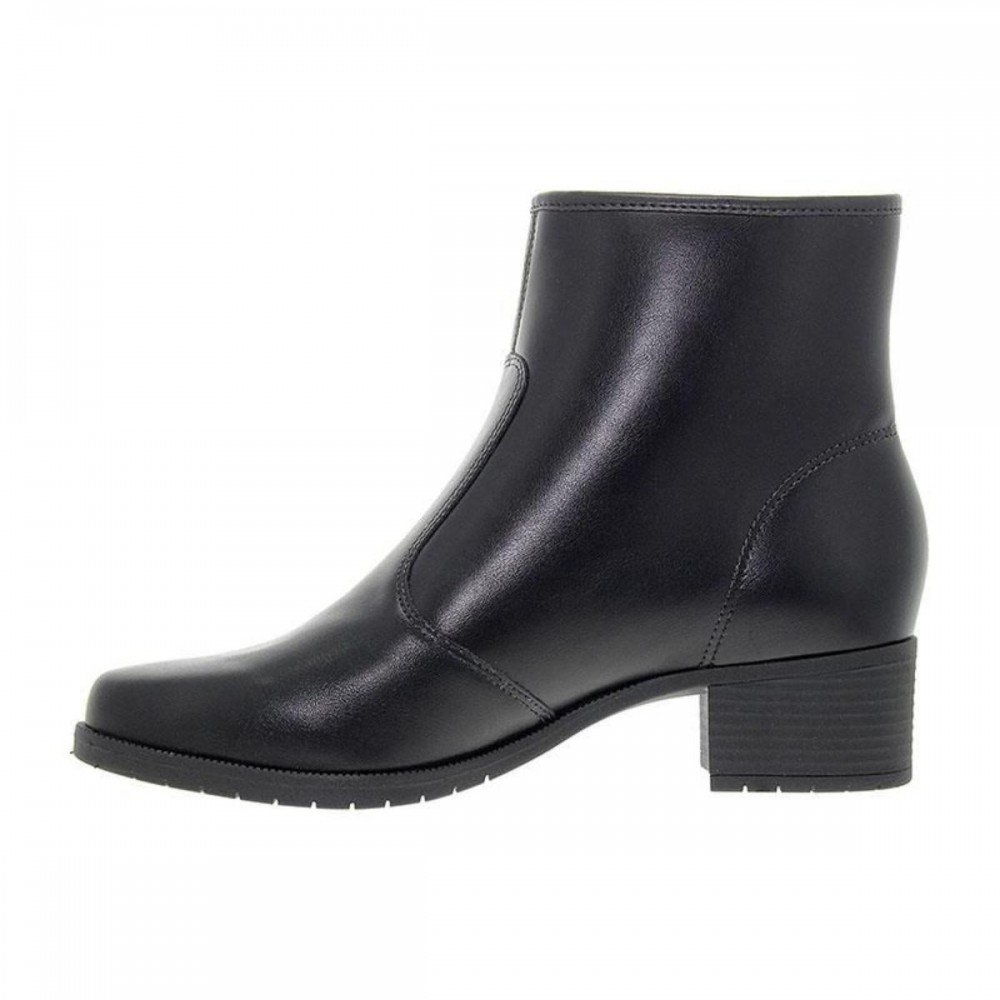 Bota Moleca 5346.107 Cano Curto Feminino Preto 2