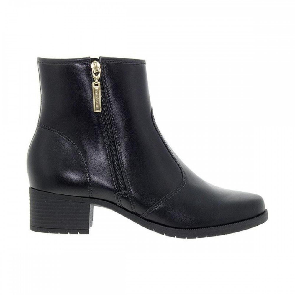 Bota Moleca 5346.107 Cano Curto Feminino Preto 4