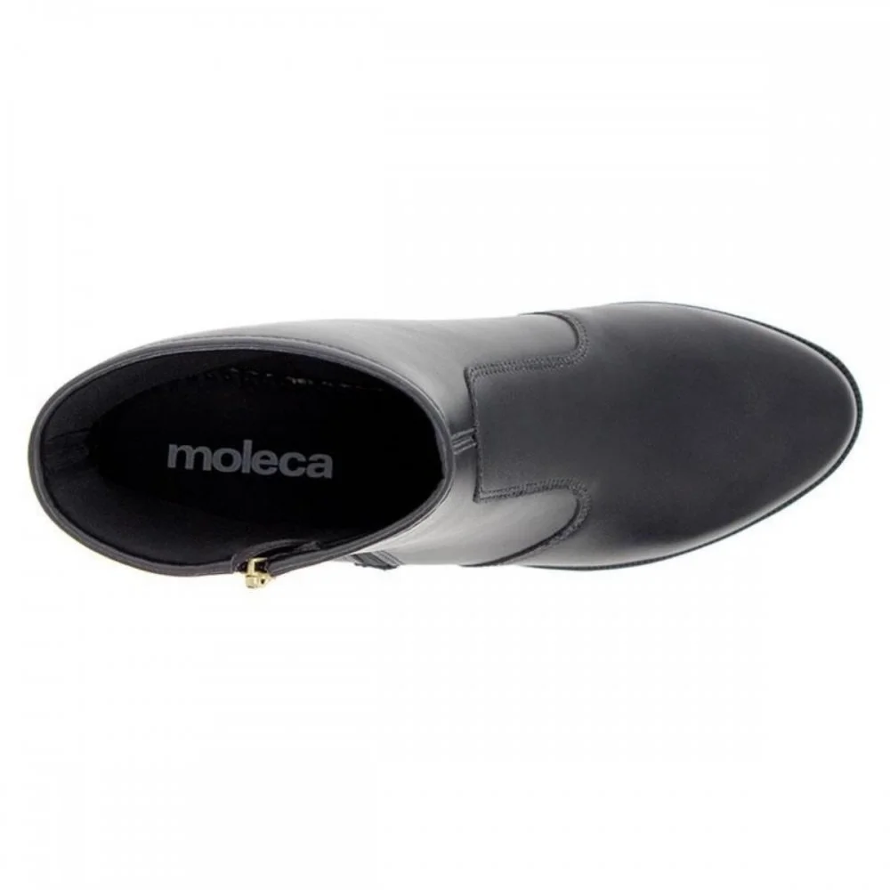 Bota Moleca 5346.107 Cano Curto Feminino Preto 5