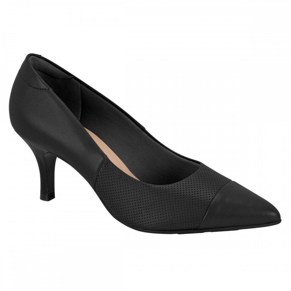 Sapato Modare 7408.101 Salto Fino Social Joanetes Feminino