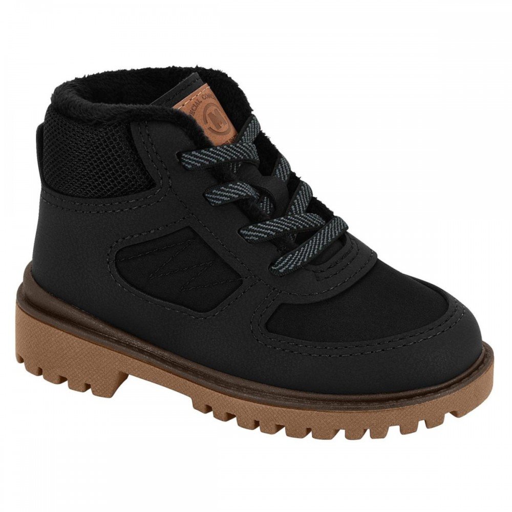 Bota Molekinho 2144.337 Forrado Lã Pelinho Infantil