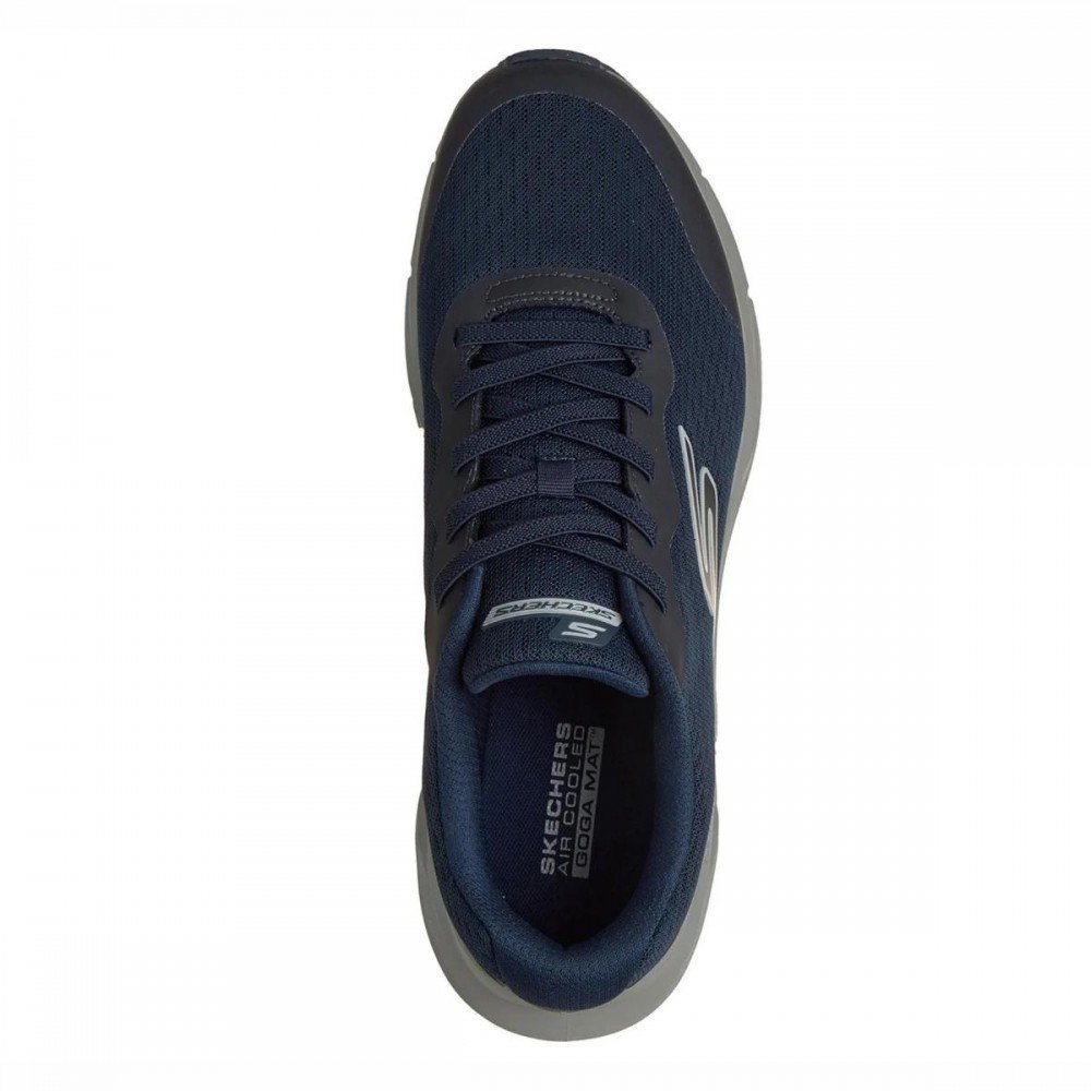 Tenis Skechers Glide Step Vortex Masculino Azul Marinho 4