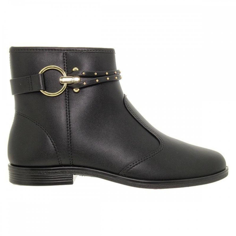 Bota Beira Rio 9085.109 Coturno Cano Curto Feminino Preto 4