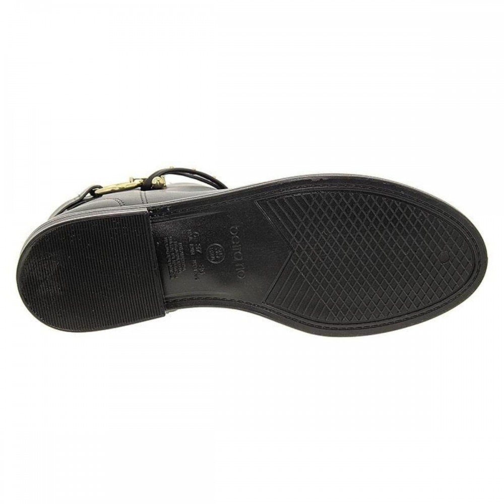 Bota Beira Rio 9085.109 Coturno Cano Curto Feminino Preto 6
