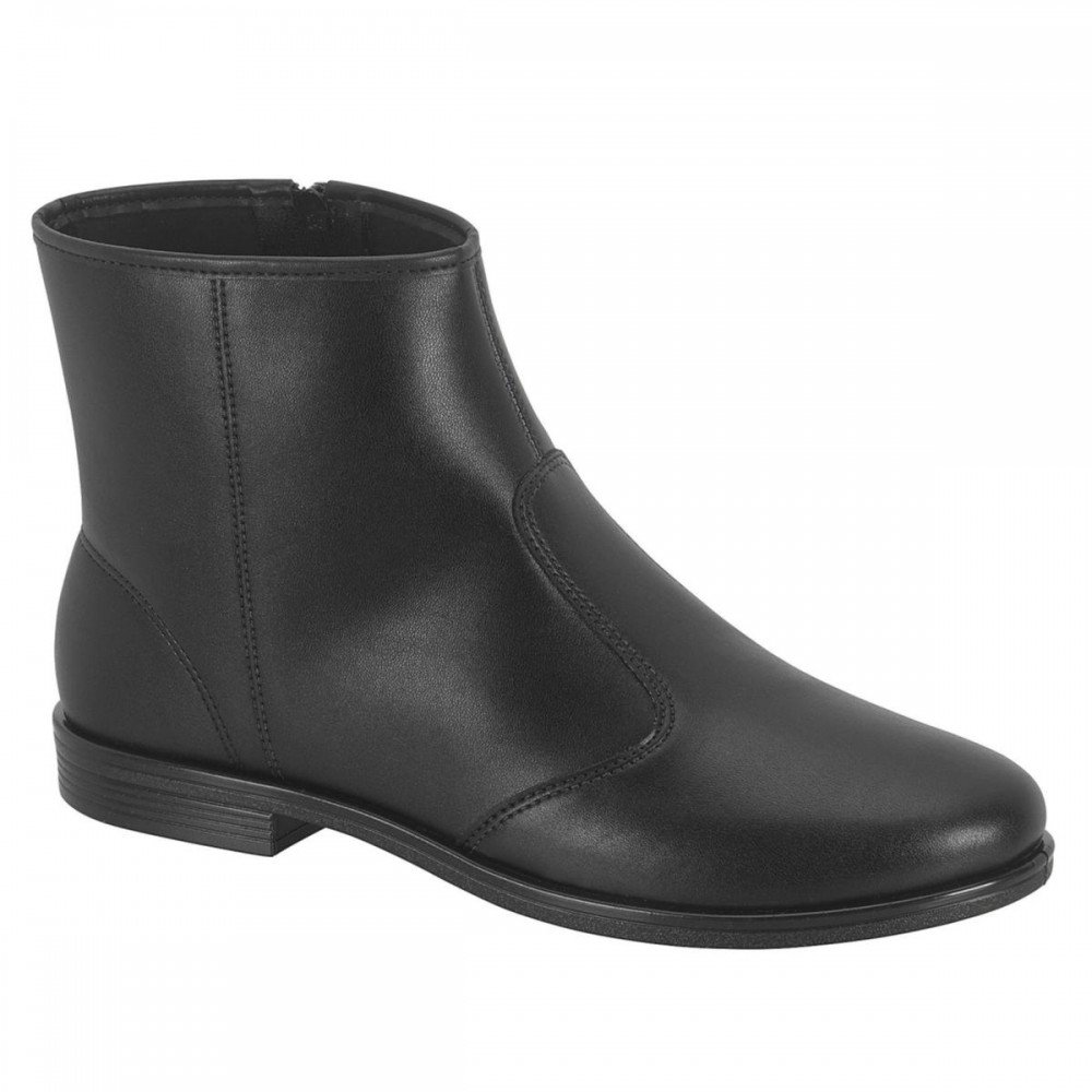 Bota Beira Rio 9085.100 Coturno Cano Curto Feminino