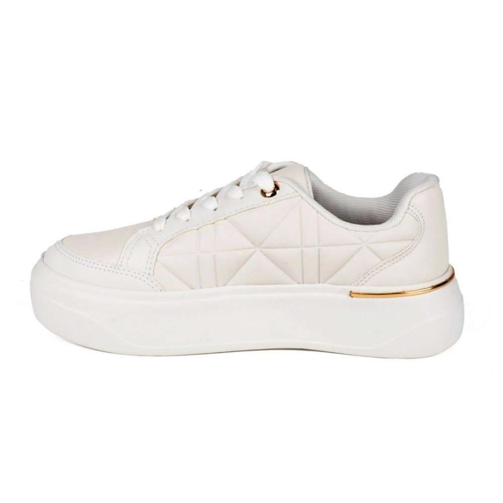 Tenis Kolosh C4321 Flatform Feminino Branco 2