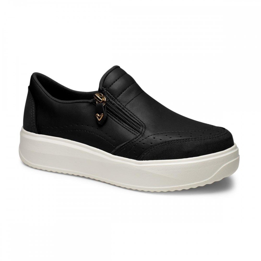 Tenis Mississipi J1163 Slip On Flatform Feminino