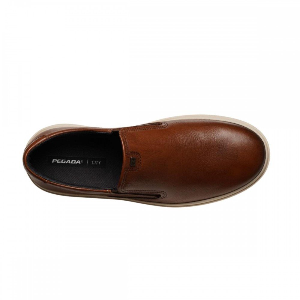 Sapatenis Pegada 111509-01 Slip On Masculino Marrom 3