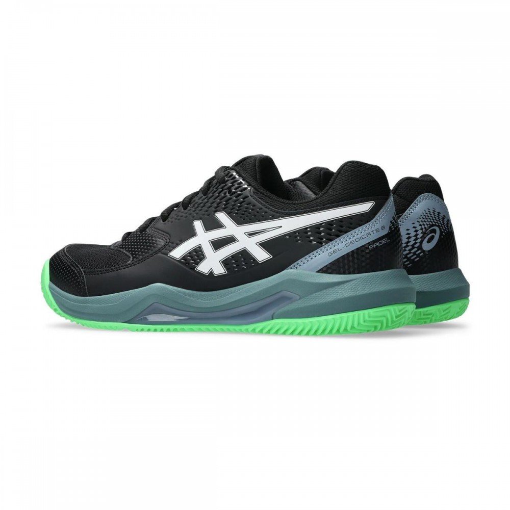 Tenis Asics Gel Dedicate 8 Padel 1041a414 Masculino Preto 4