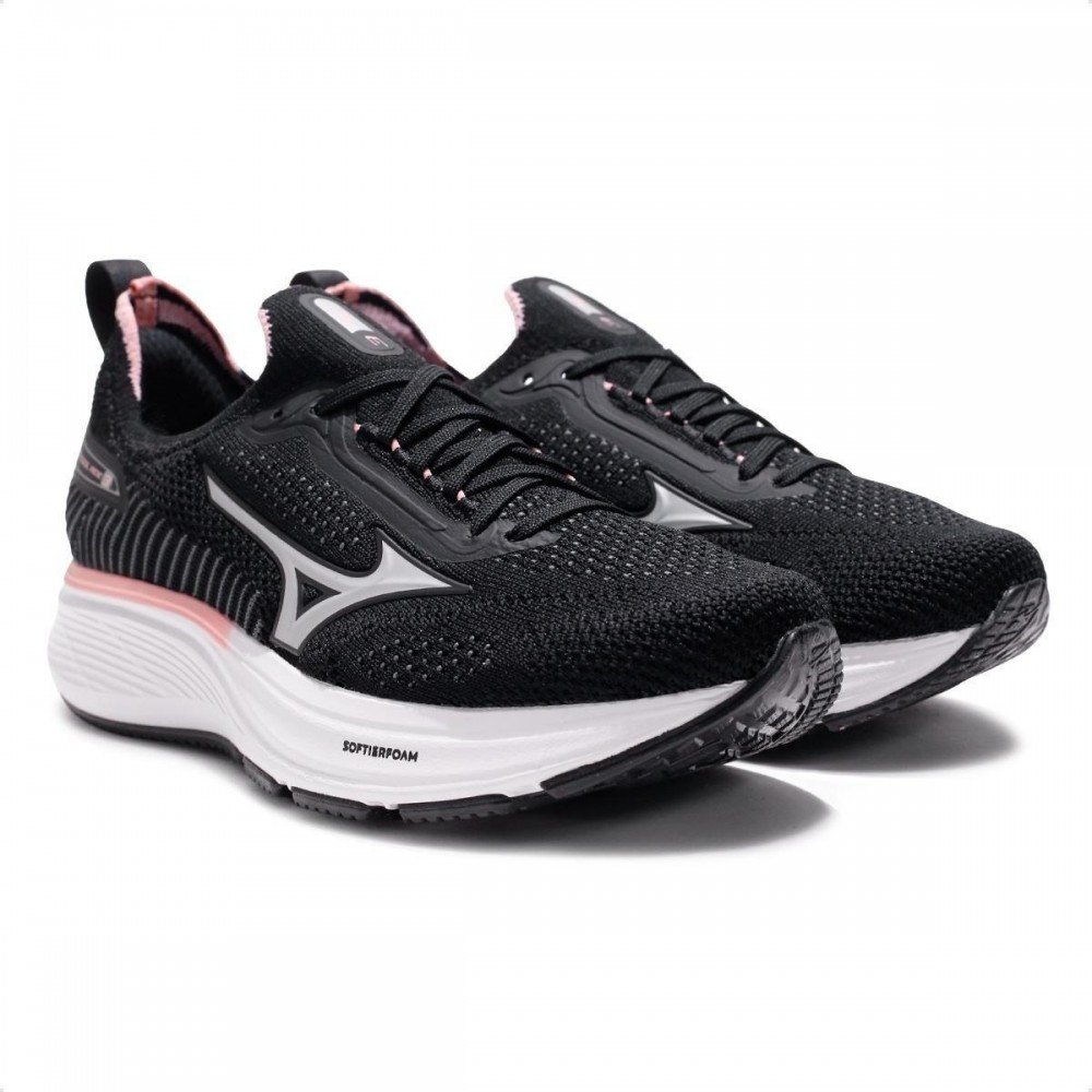 Tenis Mizuno Cool Ride 3 Ptrosa Feminino Preto 3