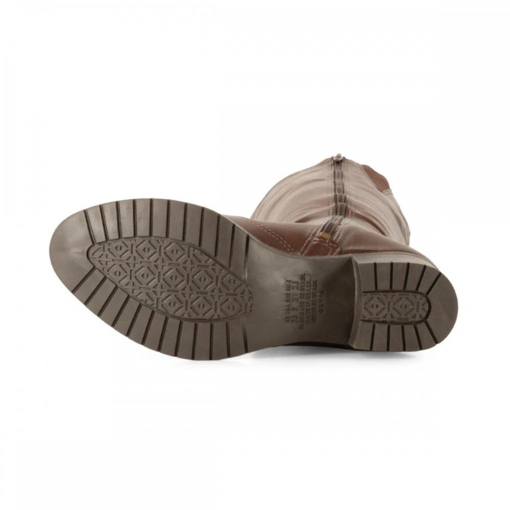Bota Mississipi J0332 Cano Longo Montaria Feminino Marrom 7