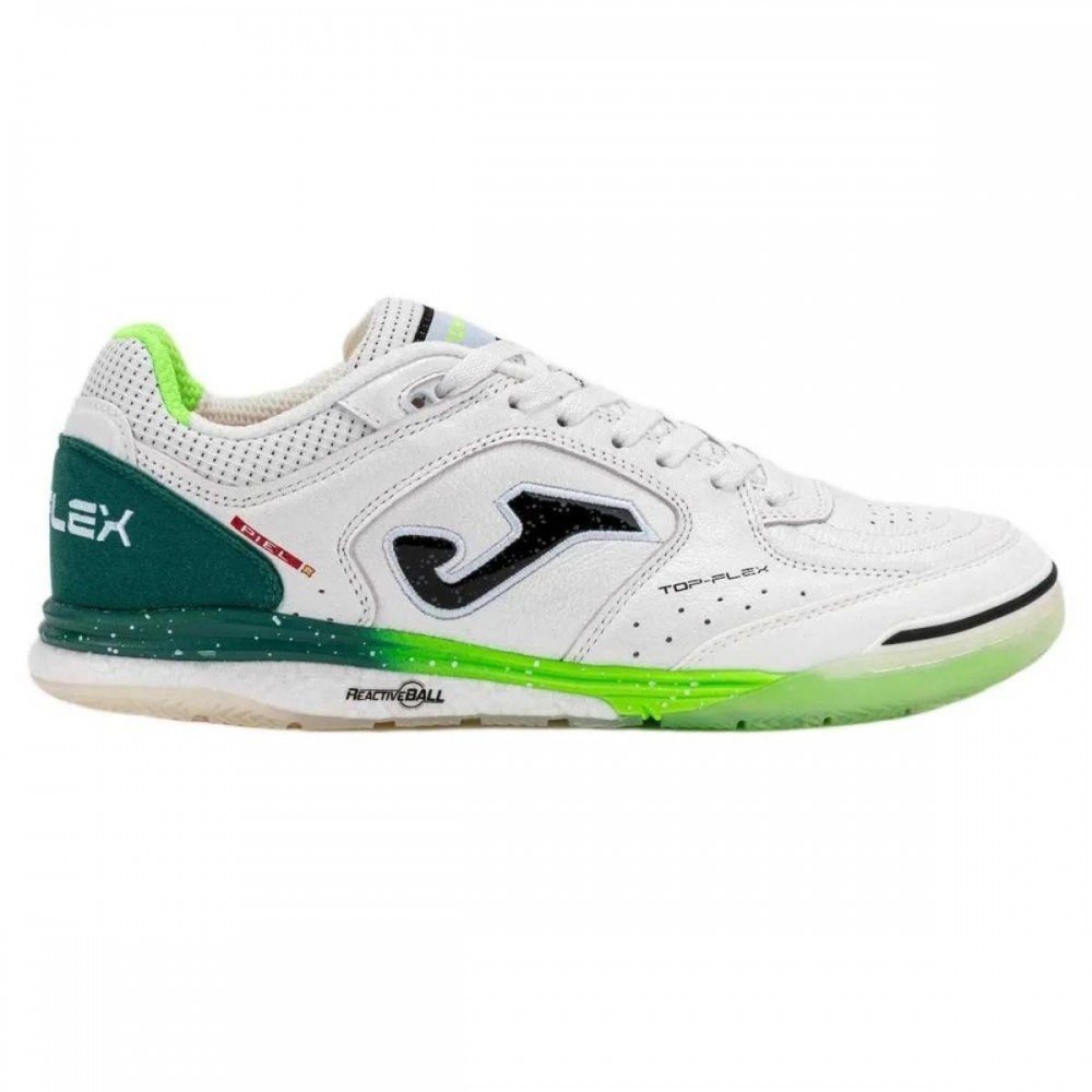 Chuteira Joma Top Flex Rebound 2632 Futsal Indoor Masculino Branco