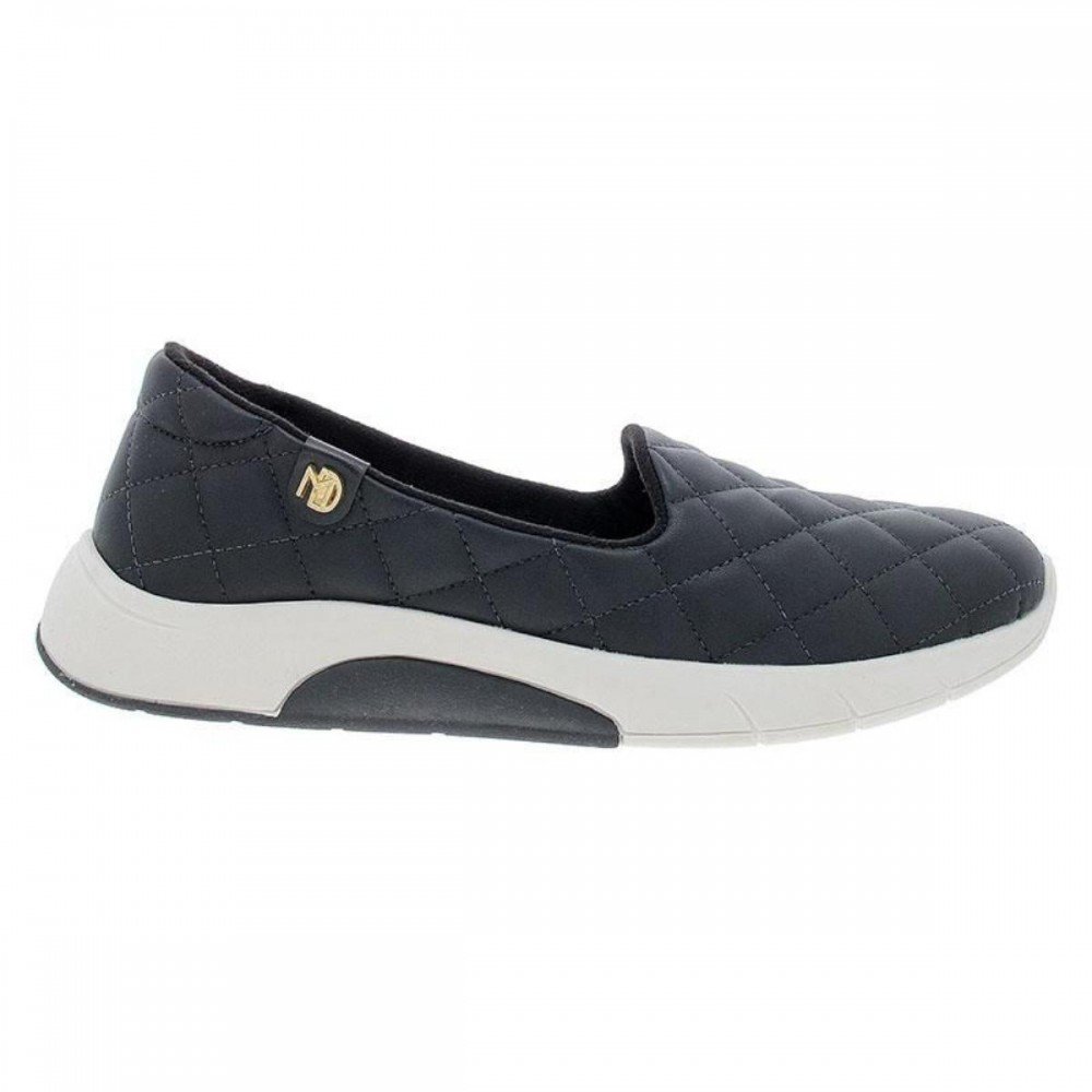 Tenis Modare 7378.221 Slip On Matelassê Feminino Preto 3