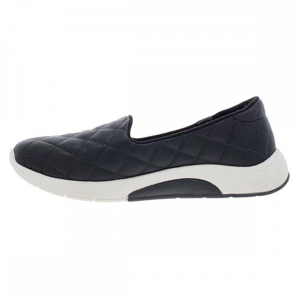 Tenis Modare 7378.221 Slip On Matelassê Feminino Preto 4