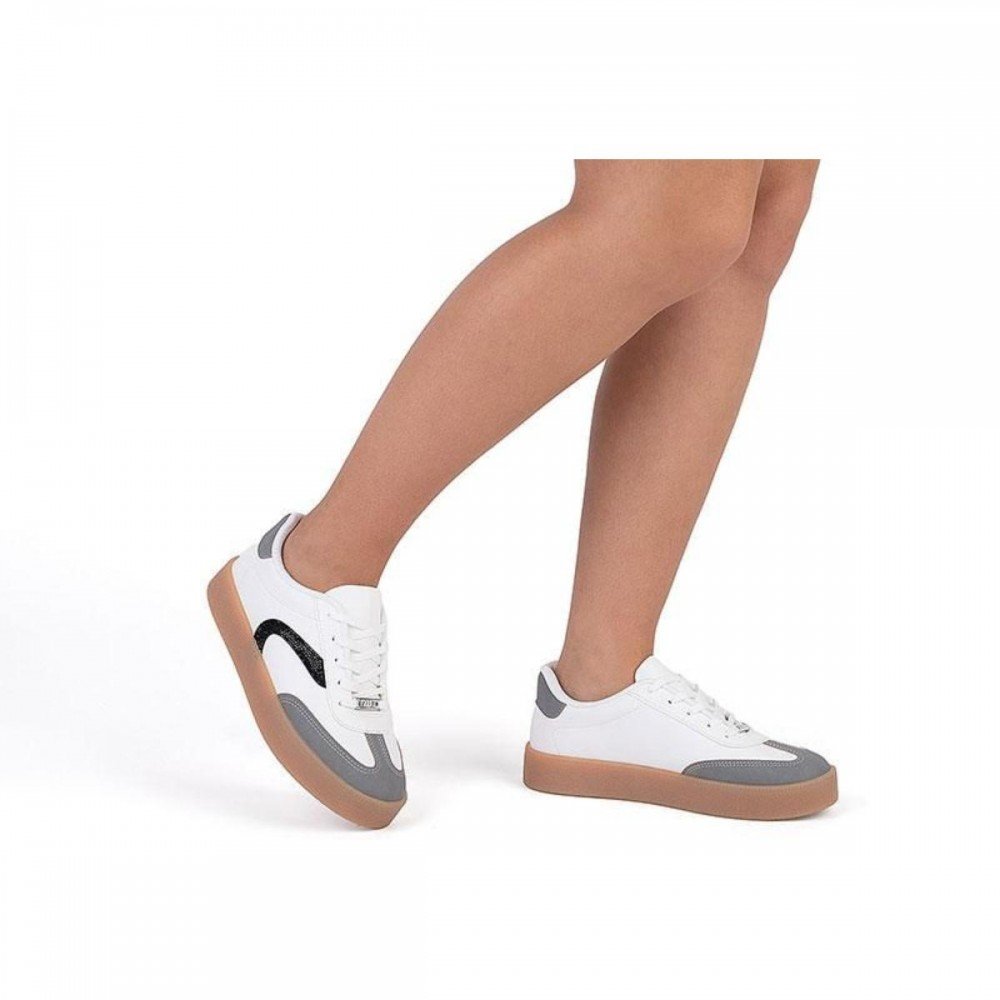 Tenis Vizzano 1444.118 Casual Feminino Branco 2