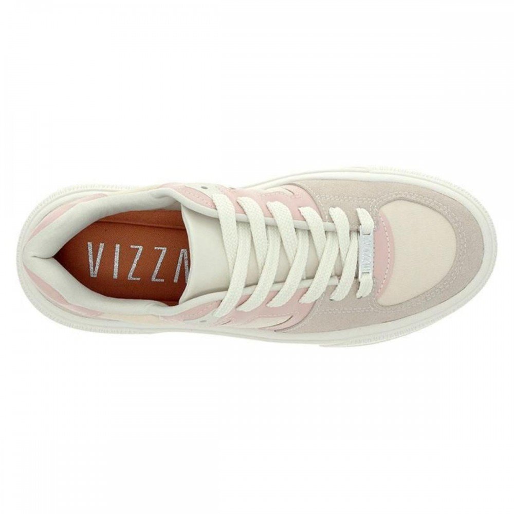 Tenis Vizzano 1477.102.31568 Flatform Feminino Branco 5
