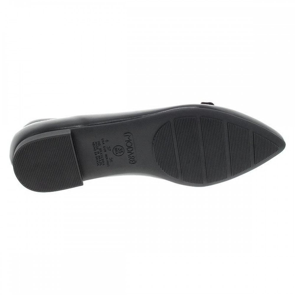 Sapatilha Modare Ultraconforto 7334.255 Bico Fino Feminino Preto 6