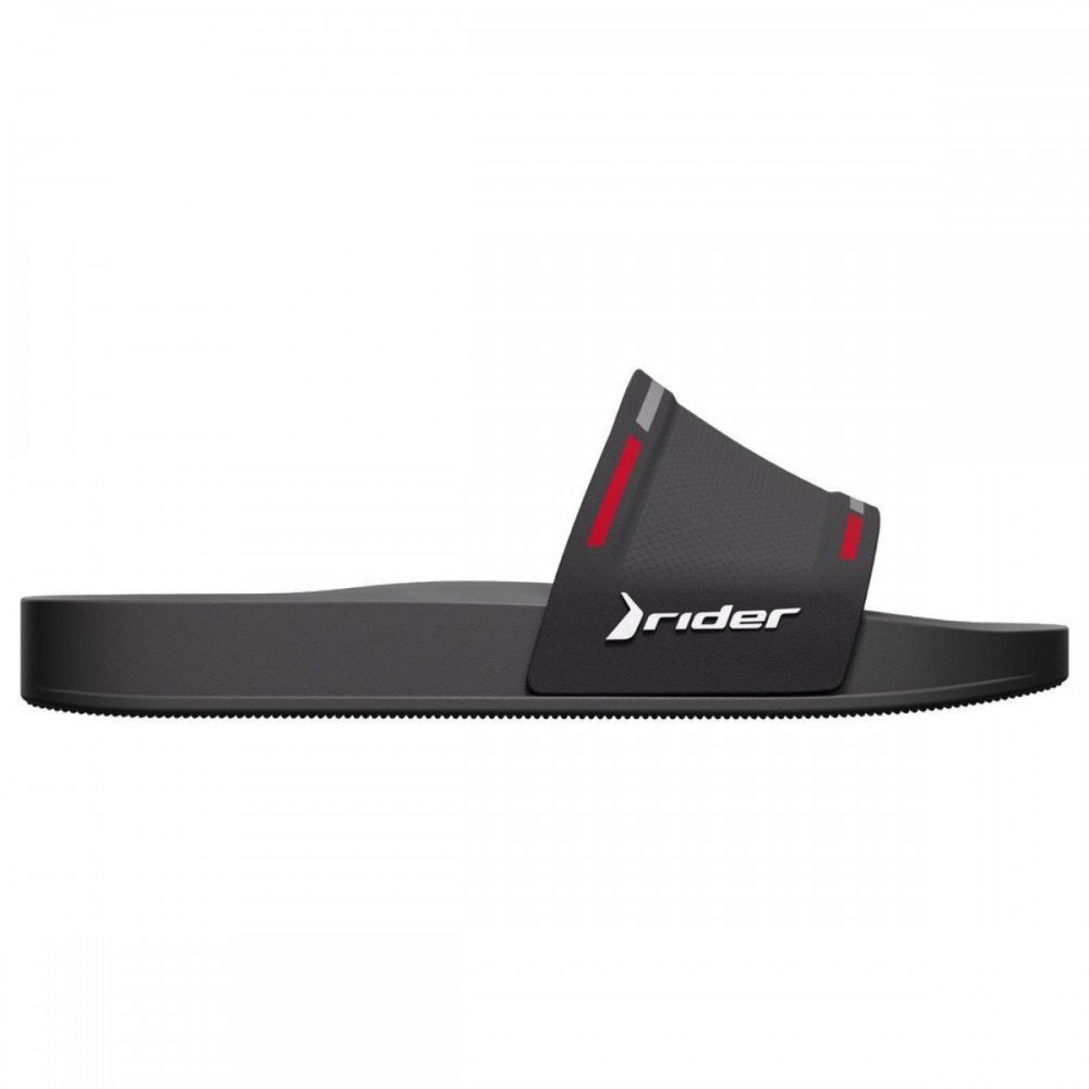 Chinelo Rider 12681 Trace Slide Masculino Preto 2