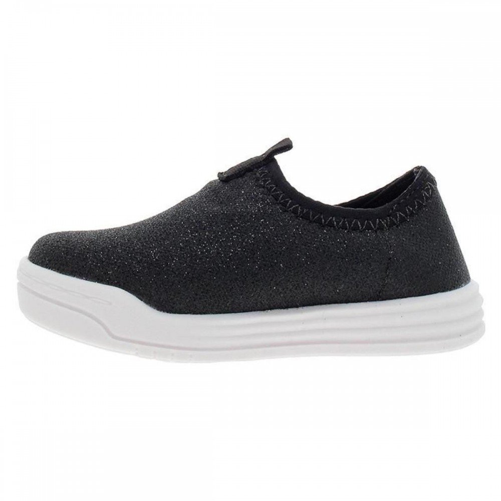 Tenis Molekinha 2745.300 Slipon Calce Fácil Infantil Preto 2