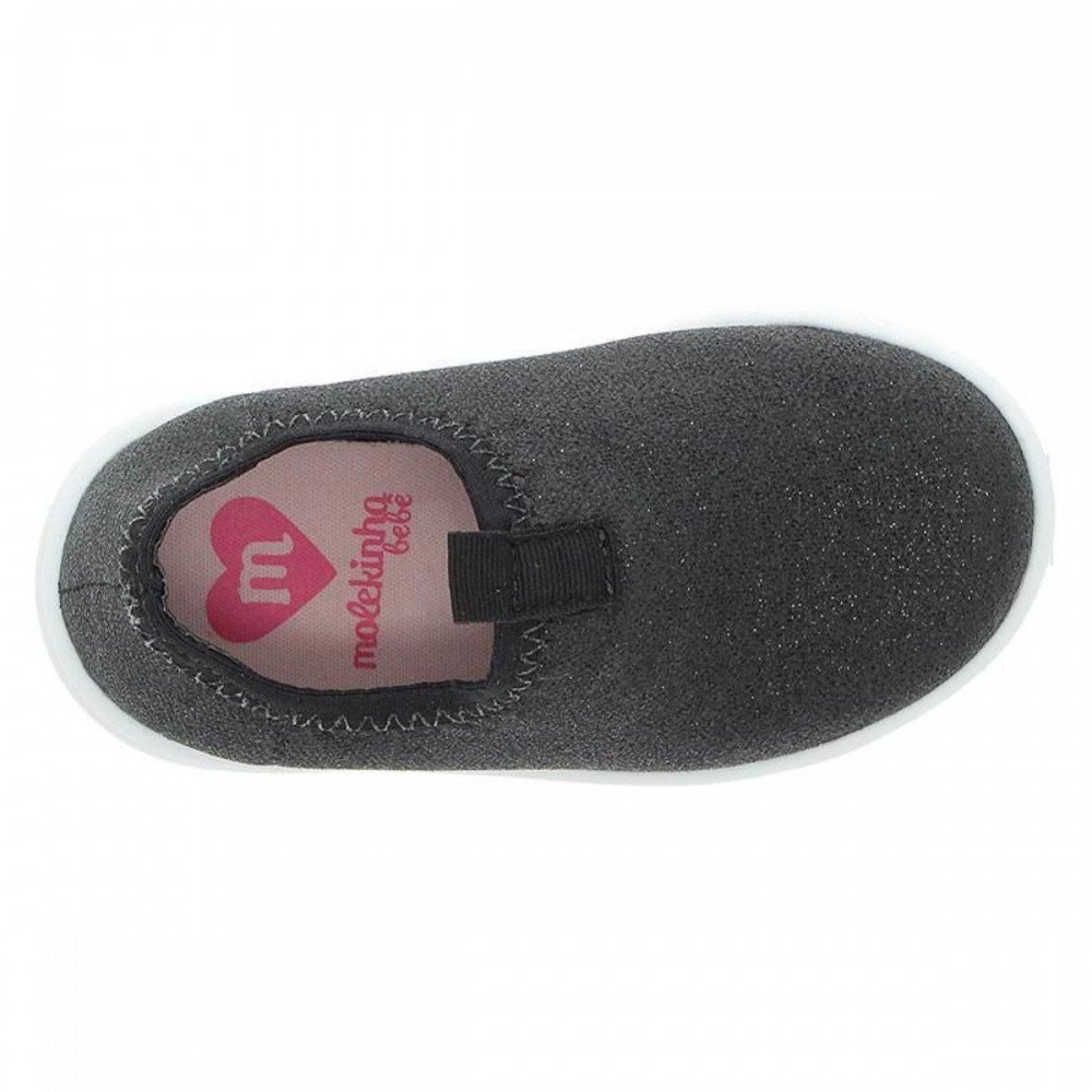 Tenis Molekinha 2745.300 Slipon Calce Fácil Infantil Preto 4
