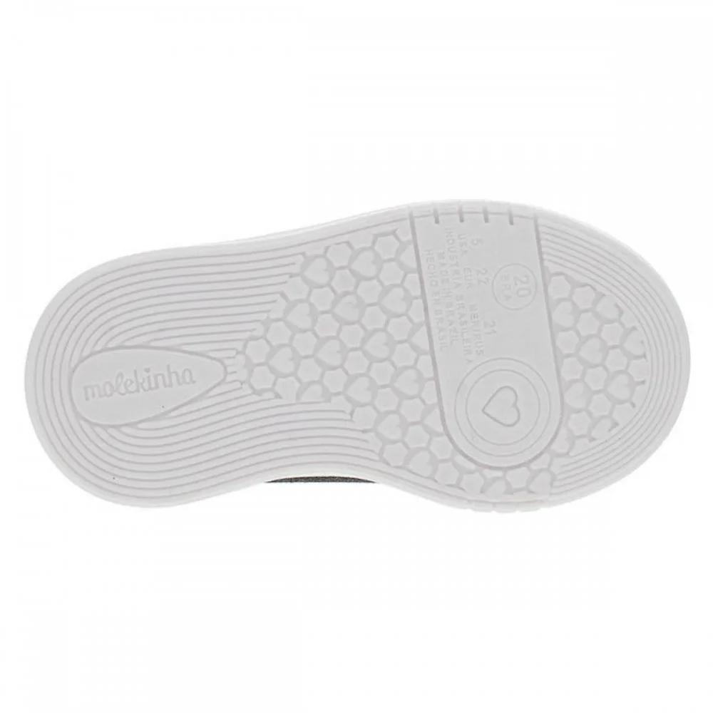 Tenis Molekinha 2745.300 Slipon Calce Fácil Infantil Preto 5