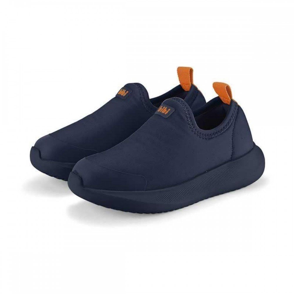 Tenis Bibi 1232281 Flash Lycra Calce Fácil Infantil Azul 2